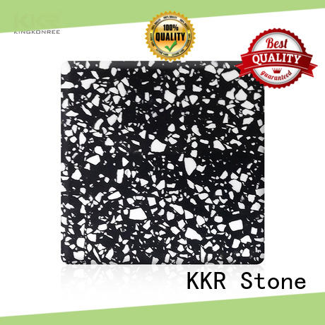 KKR Stone festival modified acrylic solid surface superior chemical resistance furniture set