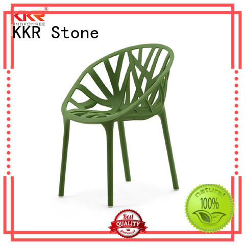 KKR Stone chairs plastic outdoor chairs owner for garden
