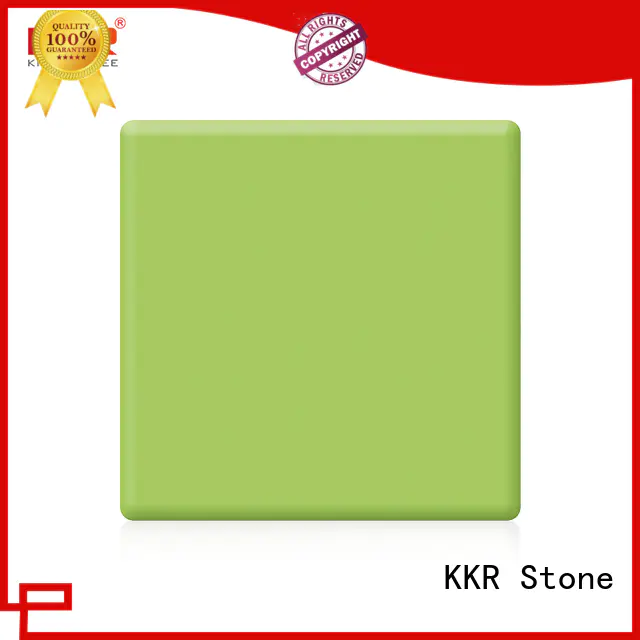 KKR Stone sparkle modified solid surface superior stain for table tops