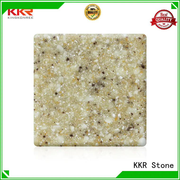 KKR Stone solid surface big slabs surface for worktops