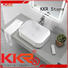 KKR Stone high tenacity corian bathroom sinks in good performance for kitchen tops