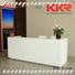 KKR Stone office reception desk countertop in special shapes for building
