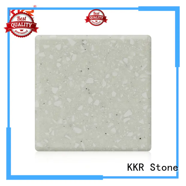 buy solid surface sheets sles for garden table KKR Stone