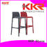 KKR Stone colorful modern plastic chairs cost