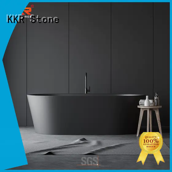 KKR Stone unique free standing bath directly sale for building
