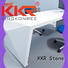 KKR Stone custom-made solid surface desk bulk production for school building