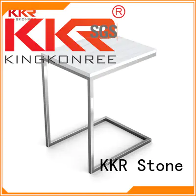 artificial stone dining table restaurant