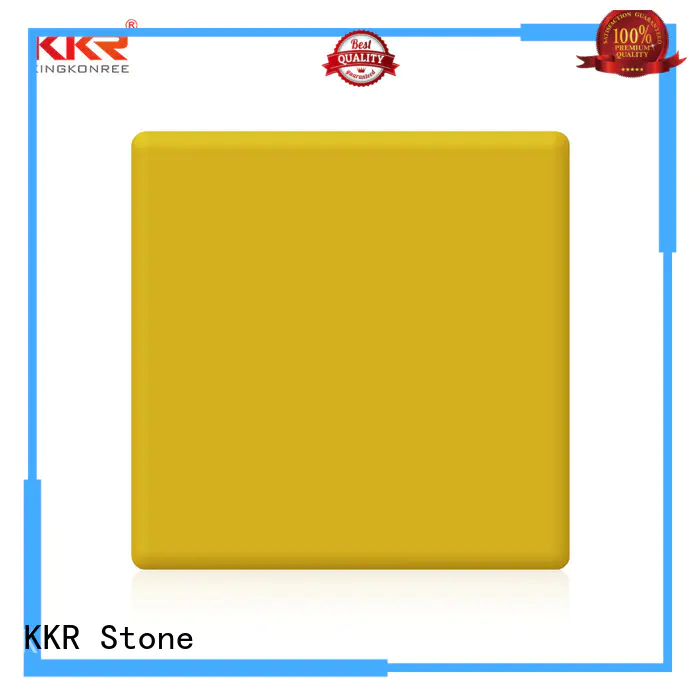 KKR Stone colorful modified solid surface superior bacteria for table tops