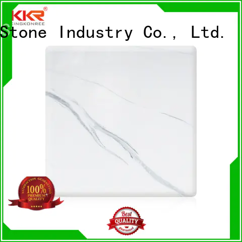 KKR Stone marble veining pattern solid surface for entertainment