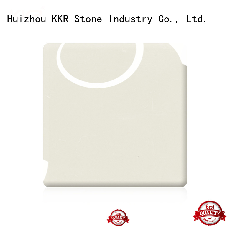 KKR Stone sheet modified solid surface superior chemical resistance for table tops