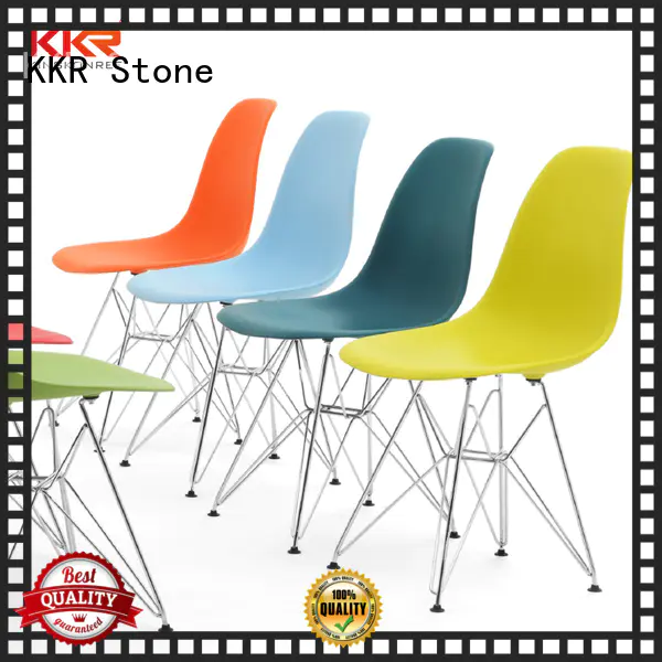 KKR Stone easily repairable plastic dining chairs price