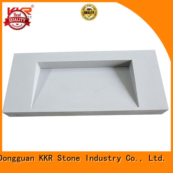 KKR Stone solid Surface bathroom vanity texture for home