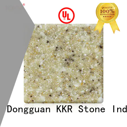 kkrm1645 solid surface factory sparkle furniture set KKR Stone