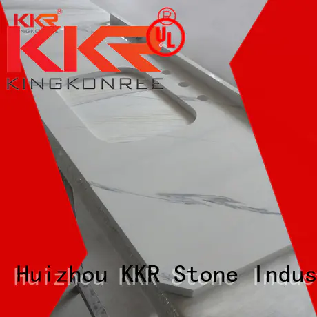 KKR Stone artificial vanity top bathroom for entertainment