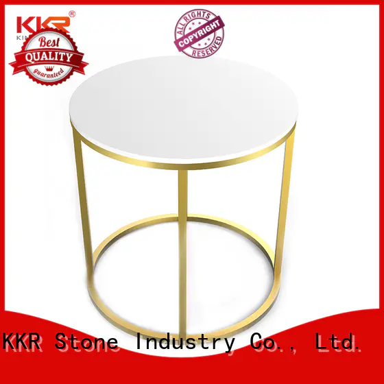 coffee shop table acrylic KKR Stone
