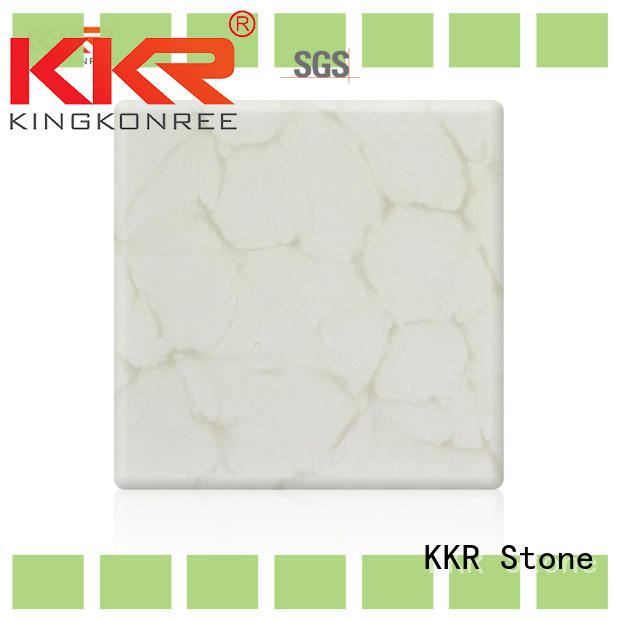 stone translucent resin panel from China for bar table KKR Stone