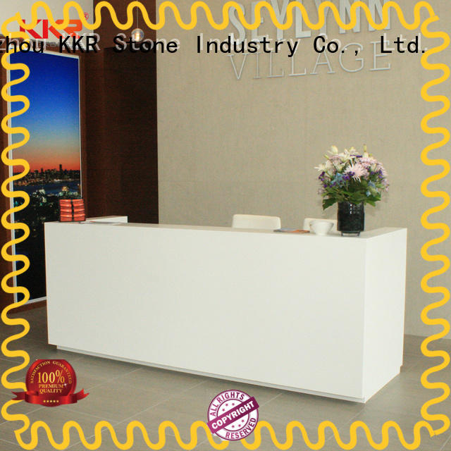 custom-made reception desk countertop designing order now for kitchen tops