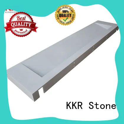 KKR Stone marble solid surface bathroom countertops in-green for home