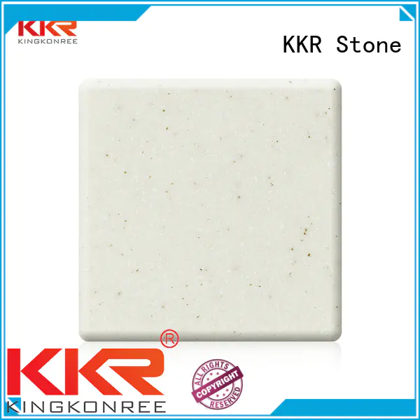 KKR Stone color solid surface acrylics superior bacteria for building