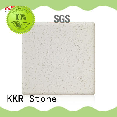 KKR Stone easily repairable solid surface big slabs superior stain for garden table