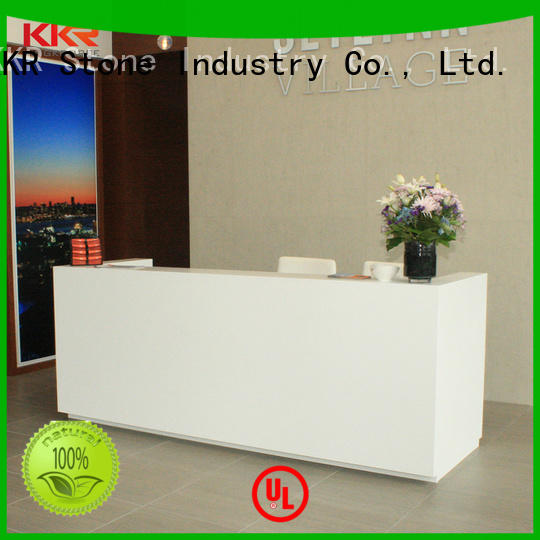 KKR Stone desk solid surface desk free quote for table tops