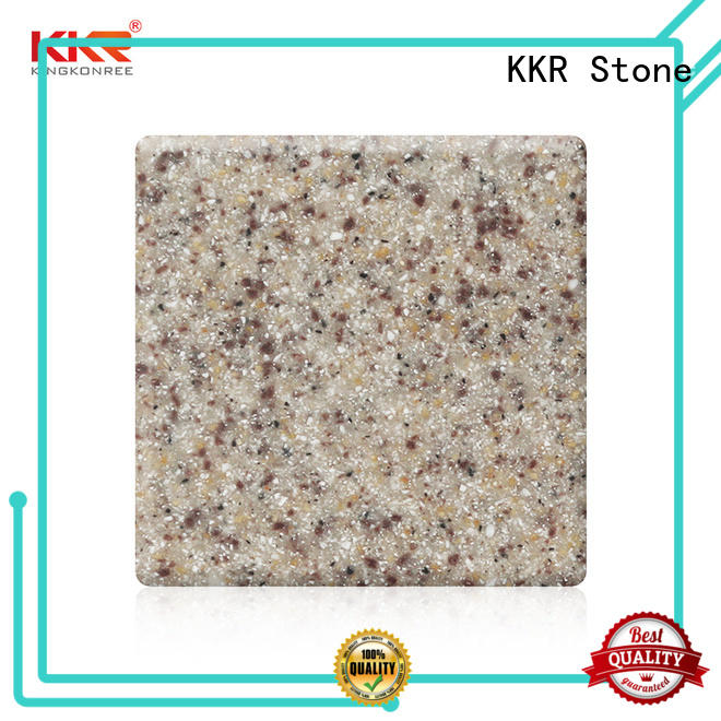 sparkle modified solid surface surface for building KKR Stone
