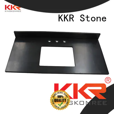 KKR Stone pattern solid surface bathroom countertops long-term-use for worktops