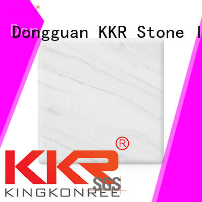 KKR Stone easy to clean solid surface sheet color for entertainment